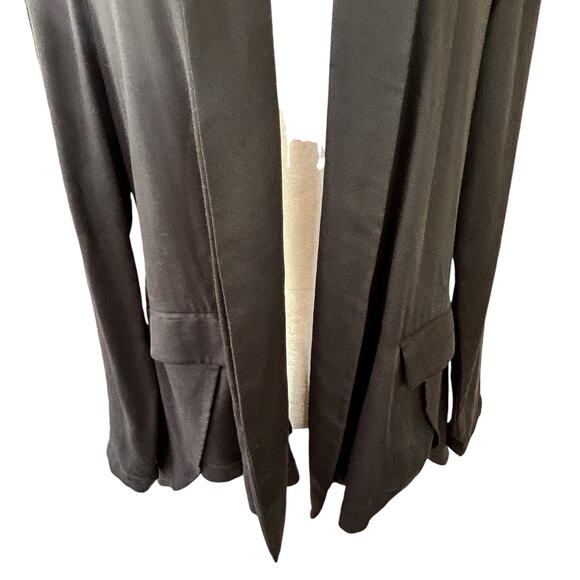 Garnet Hill Jacket Medium Black Rhinestone Whimsigoth Party Heart Wings Rock - Picture 8 of 13